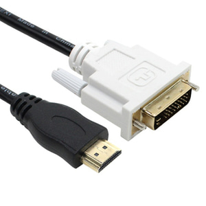 HDMI to DVI 케이블 모니터연결케이블 DVI변환케이블 1.5m